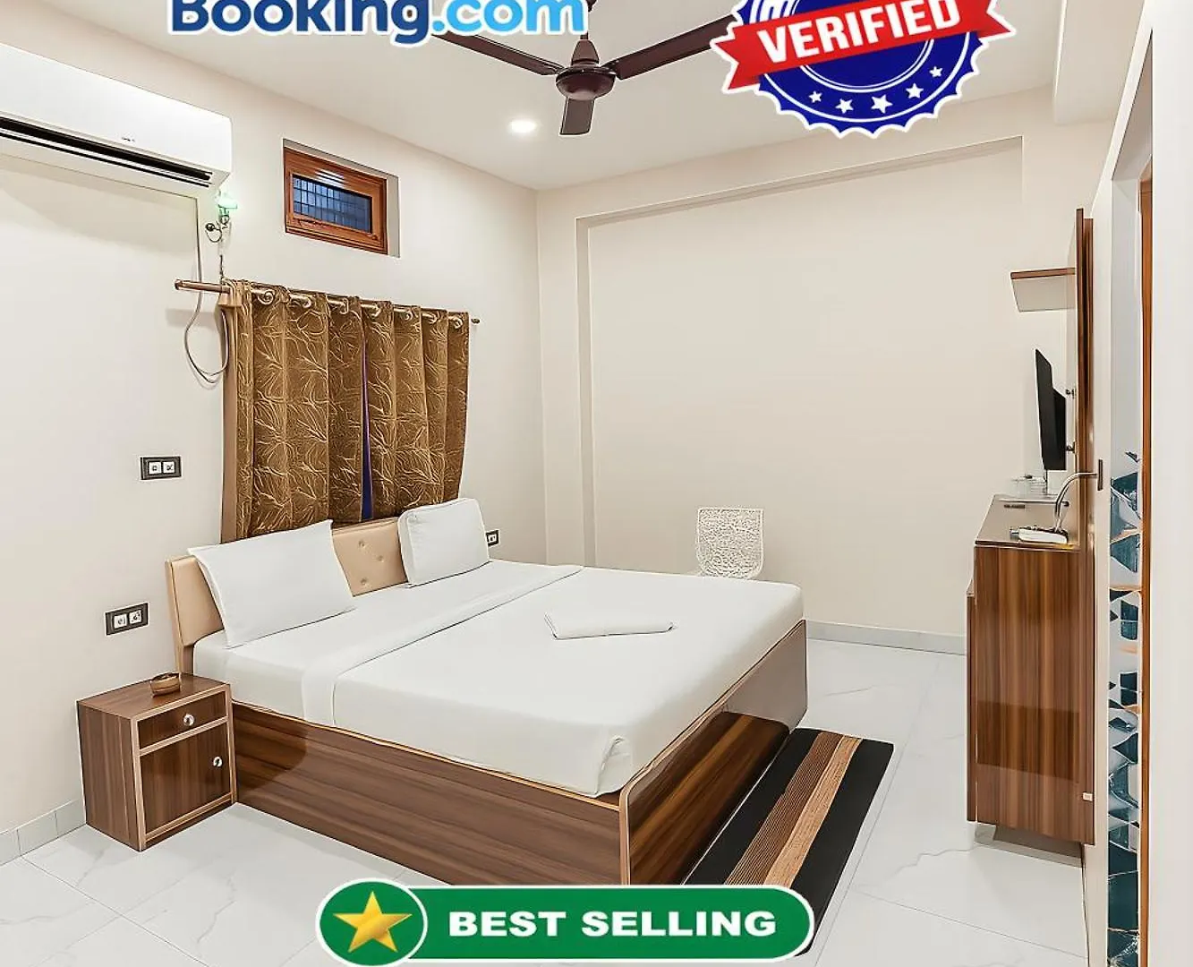 Varanasi Hotel S S Palace - Ully Air Conditioned Hotel At Prime Location - Kashi Vishwanath Temple - Hygiene & Spacious Room